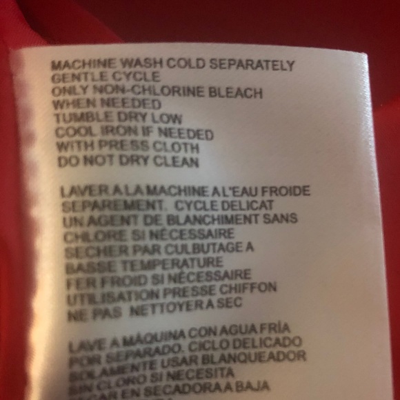 COPY - Michael Kors red jacket with zipper hood - Picture 10 of 11